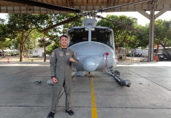 Lettu M. Langgeng Prakoso Captain Pilot NBell-421 