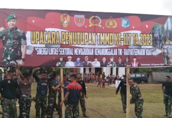 Persiapan acara penutupan TMMD ke 117 Kodim 1411/Bulukumba 