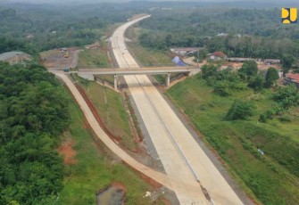 Pembangunan ruas tol Serang - Panimbang di provinsi Banten