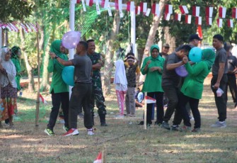 Lomba HUT Kemerdekaan RI ke 78 di Kodim 0803/Madiun, Jum'at (25/8)