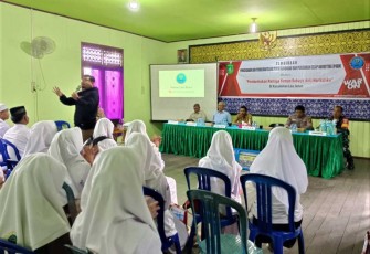 Penyuluhan P4GN di wilayah desa binaan
