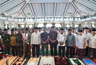 Pangdam Hasanuddin Mayjen TNI Dr. Totok Imam Santoso saat roadshow safari Jum'at, (8/9)