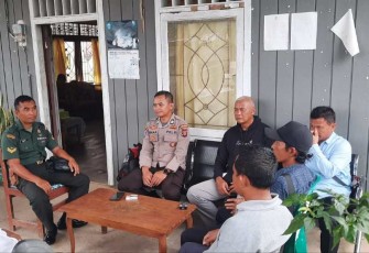 Sosialisasi cegah karhutla di wilayah desa binaan