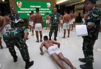 Kodam IX/Udayana Sidang Parade Penerimaan Tamtama PK TNI AD 