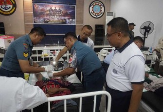 Baksos kesehatan Lanudal Tanjungpinang 