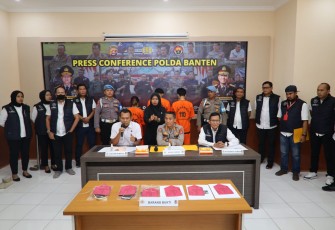 Ditreskrimsus Polda Banten Amankan Pelaku Promosi Judi Online di Media Sosial 