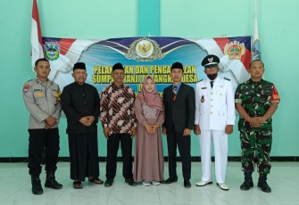 Pelantikan Dan Pengambilan Sumpah Sekertaris Desa Wilayah Binaan 