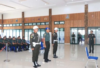 Sidang percepatan perkara hukum prajurit satuan jajaran Divif 2 Kostrad, Malang, Rabu (18/10)