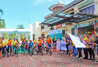 Kegiatan Bersepeda Charity Ride Digelar bagi Anak-anak Pulau Bintan 