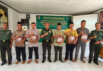 Kodim 0801/Pacitan Gelar Komsos Bersama Komponen Masyarakat