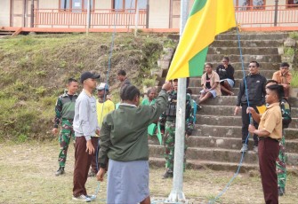 Ekstrakulikuler Bina Generasi Muda Pelajar Intan Jaya, Rabu (8/11)