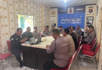 Bidhumas Polda Kalteng Asistensi ke Polres Kotim
