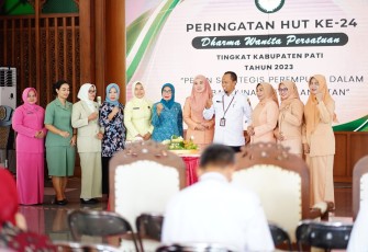 Acara HUT ke 24  Dharma Wanita di Pati