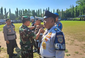 Apel Gelar Pasukan Lilin Semeru 2023