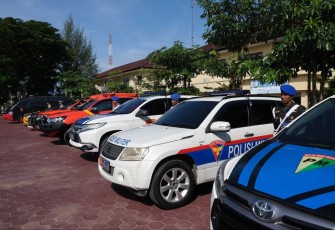 Apel gelar pasukan Operasi Lilin Anoa 2023