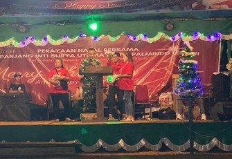 Perayaan Natal di perbatasan RI - Malaysia 
