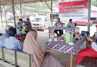 Coffee Morning dengan warga binaan