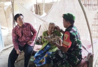 Komsos bersama warga binaan 