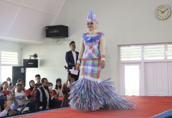 Fashion show warga binaan Kemenkumham Banten 