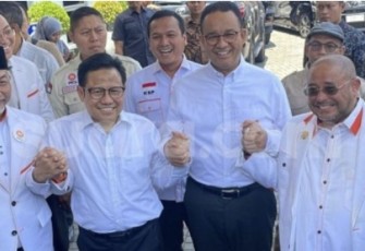 Cak Imin bersama anggota majelis Syuro PKS di Jakarta, Jum'at (15/9)