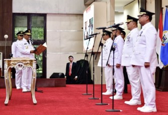 Pelantikan Empat Pj Kepala Daerah di Sulsel, Selasa (26/9)