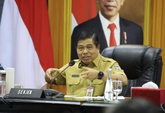 Sekjen Kemendagri Suhajar Diantoro