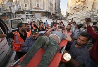 Korban serangan Israel di Gaza Palestina 