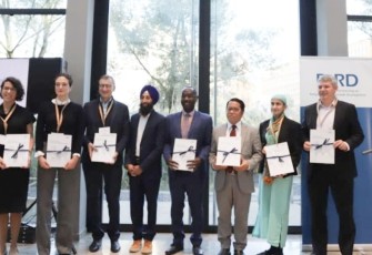 Dirjen Bimas Islam Kamaruddin Amin pada International Partnership on Religion and Sustainable Development (PaRD) 2023, di Berlin German