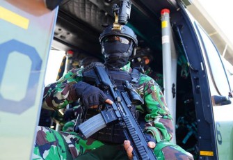 Koopssus TNI saat Laksanakan Deployment Force di Titik-Titik Vital Pelaksanaan KTT AIS