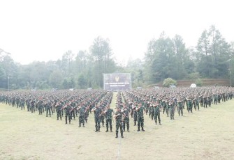 Apel Komandan Satuan TNI AD Semester II TA 2023