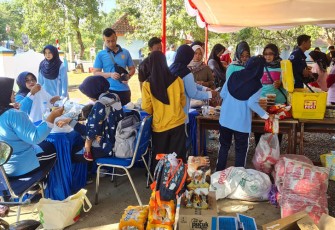 Komplek Dirgantara Lanud S Sukani Dadakan Jadi Pasar