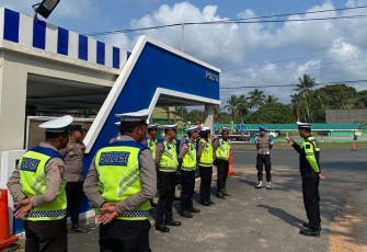 Satlantas Polres Lingga Fokus Tekan Angka Kecelakaan Berlalu Lintas