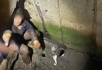 Pemuda di Jakbar diamankan saat Bersembunyi Digorong-gorong