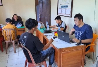 Polsek Kota Manna Amankan Pelaku Penusukan