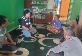 Polsek Muara Bangkahulu Damaikan Keributan Anak dan Ibu Kandung 