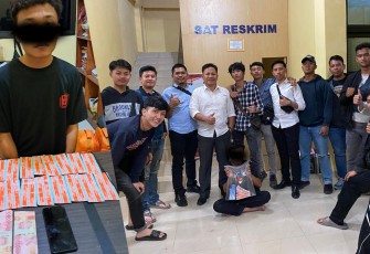 Pelaku dan barang bukti