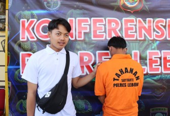 Polres Lebong saat press release