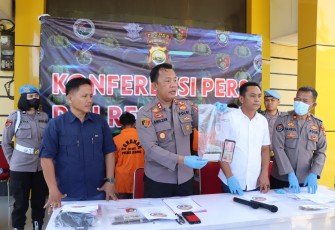 Polres Lebong gelar press release