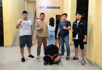 Terduga pelaku berhasil ditangkap
