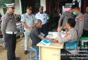 Wujudkan Keamanan dan Ketertiban Transportasi Lebaran, Direktorat Lalulintas Lakukan Cek Kesehatan Supir dan Kelayakan Kendaraan