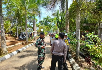 Personel Polsek Lebong Atas Patroli di Objek Wisata Danau Picung