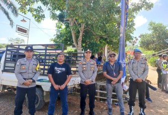 Final Kegiatan Kapolsek Open Grasstrack 2023 Polsek Giri Mulya, Polisi Beri Pengamanan Ekstra