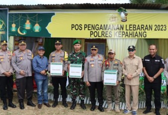 Wakapolda Bengkulu Cek Pospam Polres Kepahiang