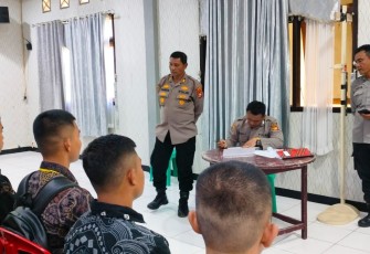 Memamsuki Tahap Awal Penerimaan Polri, Polres Mukomuko Cek Rikmin Awal