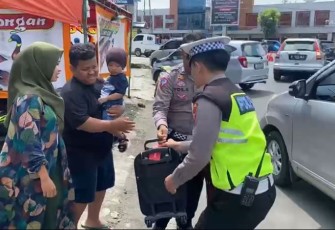 Sat Lantas Polres Kepahiang Gelar Mudik Gratis