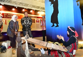 Panglima TNI Jenderal TNI Agus Subiyanto saat menghadiri pertemuan Tahunan Bank Indonesia 2023,  di Graha Bhasvara Icchana Bank Indonesia Jl. M.H. Thamrin No. 2, Jakarta Pusat, Rabu (29/11/2023).