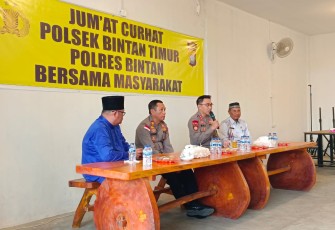 Jumat Curhat Kapolres Bintan