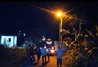 Penerangan jalan di lingkungan pemukiman Pondok Cengkeh Tanjung Pinang
