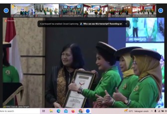Paguyuban Ibu-Ibu Pemasyarakatan Lapas Suliki menyemarakan HUT ke-29 Pipas.