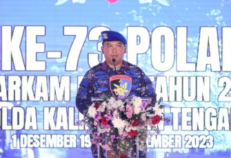 Kapolda Kalteng Irjen Pol Drs Djoko Poerwanto 